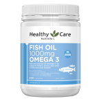 Fish Oil 1000mg Omega 3 Healthy Care - Bổ não, tốt cho tim mạch