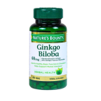 Viên uống Ginkgo Biloba 60mg Nature's Bounty