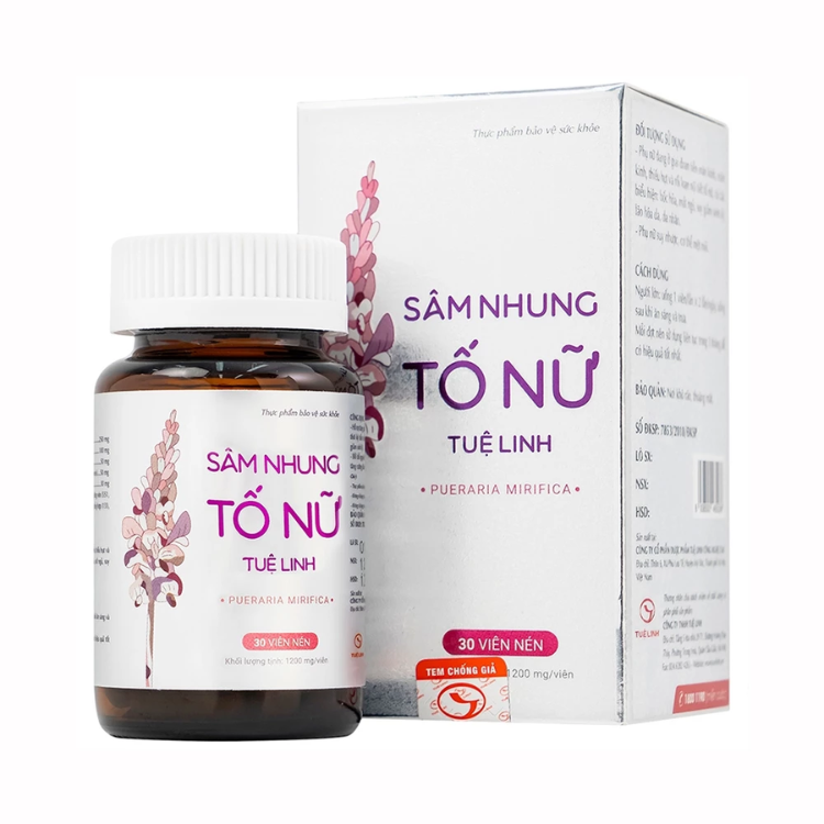 Sâm Nhung Tố Nữ Tuệ Linh - Cân bằng nội tiết, làm đẹp da