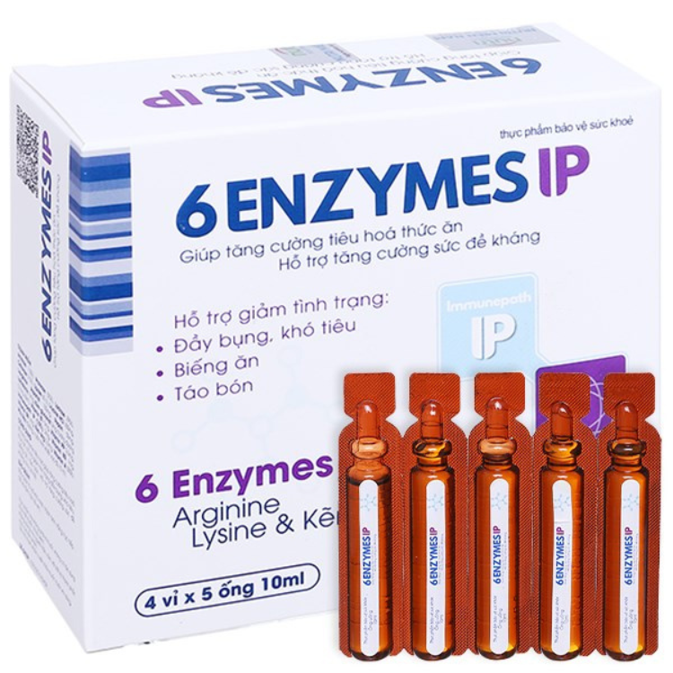 Dung dịch 6Enzymes IP Mediphar USA