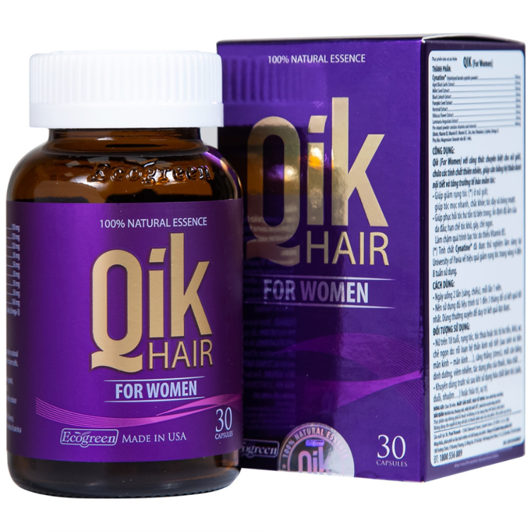 Viên uống QiK Hair For Women Ecogreen