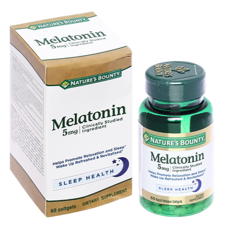 Viên uống Melatonin Nature's Bounty