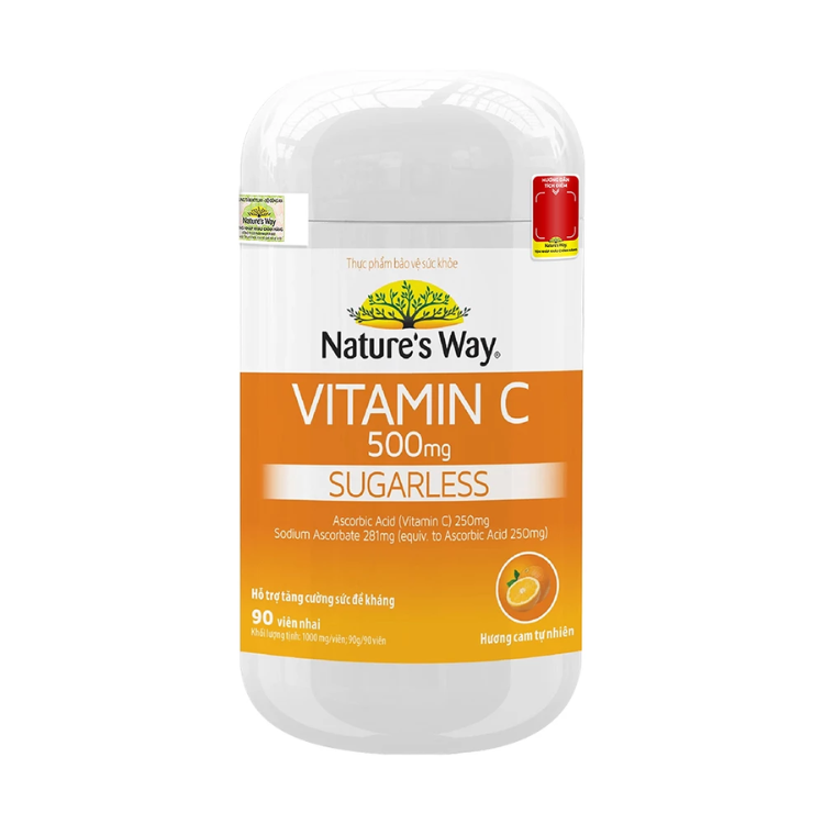 Nature’s Way Vitamin C 500mg – Bổ sung vitamin C hàm lượng cao giúp tăng đề kháng