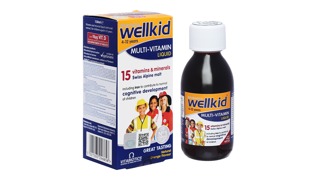 Siro Vitabiotics Wellkid Multi-vitamin Liquid