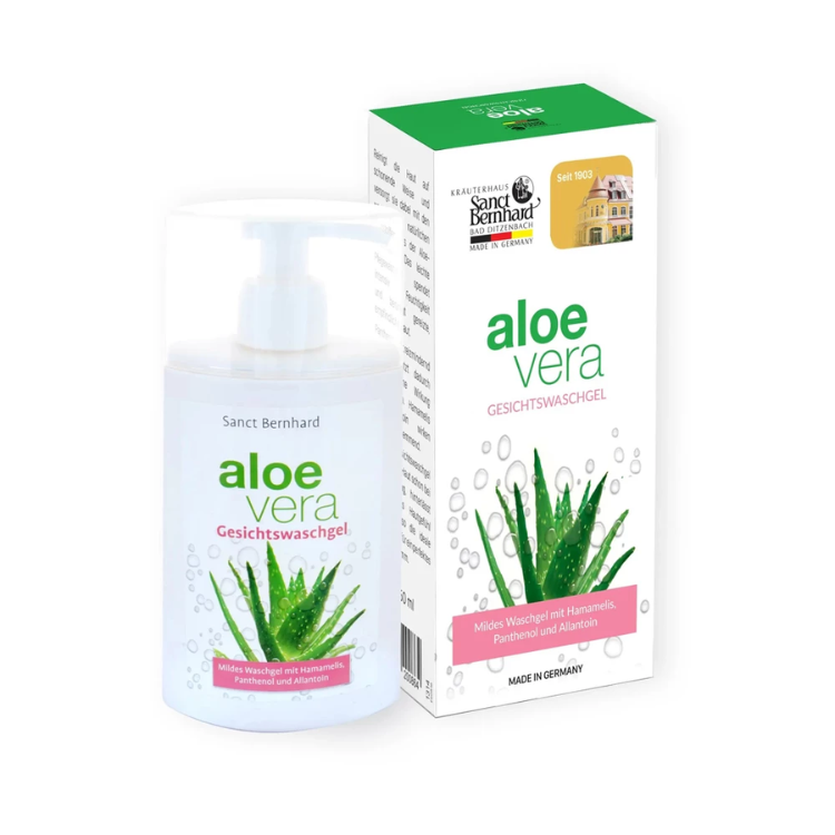 Sữa rửa mặt Sanct Bernhard Aloe Vera Gesichtswaschgel giúp da mịn màng, tươi tắn